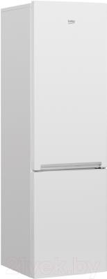 Холодильник с морозильником Beko RCSK379M20W - фото