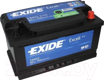 Автомобильный аккумулятор Exide Excell EB802
