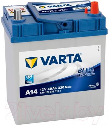 Автомобильный аккумулятор Varta Blue Dynamic 540126033 - фото
