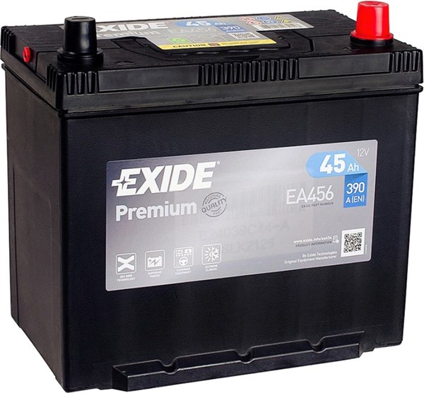 Автомобильный аккумулятор Exide Premium EA456 - фото