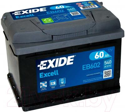 Автомобильный аккумулятор Exide Excell EB602 - фото