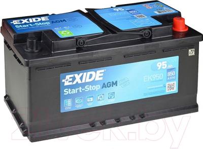 Автомобильный аккумулятор Exide Start-Stop AGM EK950 - фото