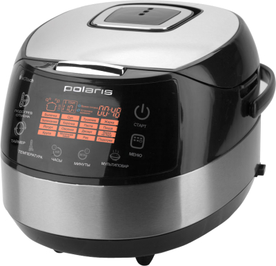 Мультиварка Polaris PMC 0517AD (черный/сталь) - фото