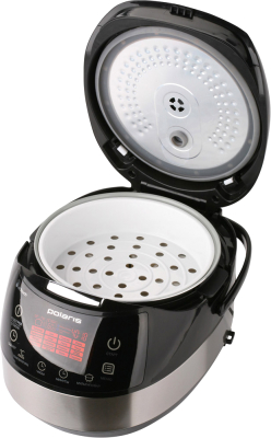 Мультиварка Polaris PMC 0517AD (черный/сталь)