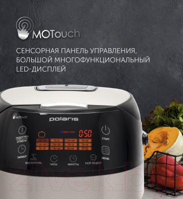 Мультиварка Polaris PMC 0517AD (черный/сталь)