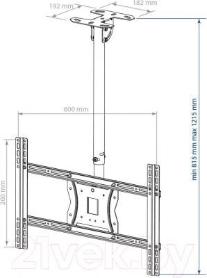 Кронштейн для телевизора Kromax Cobra-4