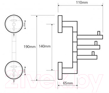Крючок для ванной Bemeta 104206075