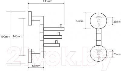 Крючок для ванной Bemeta 104206072