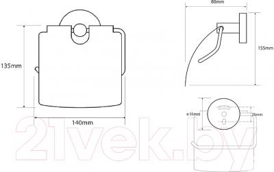 Держатель для туалетной бумаги Bemeta 104112012