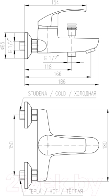 Смеситель Slezak RAV Mississippi MS054.5