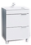 Тумба с умывальником Aqwella Бриг 60 / Br.01.06/2/W - фото