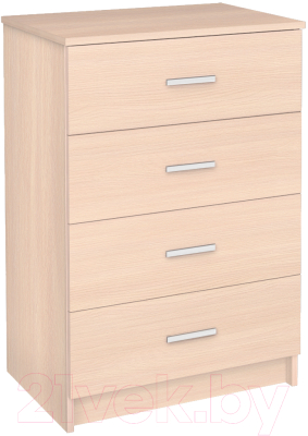 Комод Интерлиния Эльф-6 (дуб молочный) - фото
