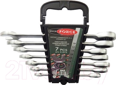 Набор ключей RockForce 51072 - фото