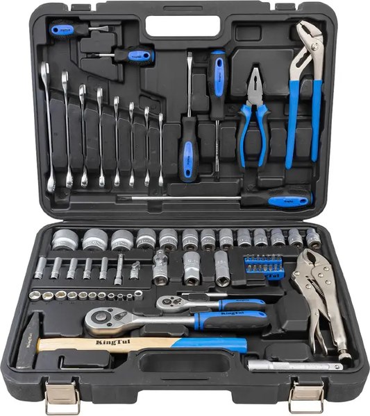 Универсальный набор инструментов KingTul KT72 - фото