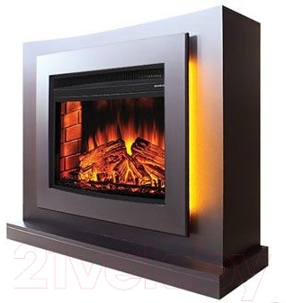 Портал для камина Смолком Lucca FS25 (махагон коричневый антик) - фото