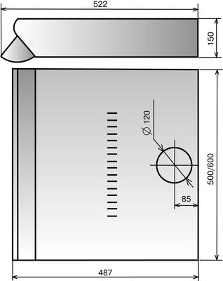 Вытяжка плоская Elikor Davoline 50П-290-П3Л