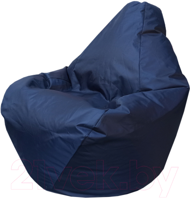 Бескаркасное кресло Flagman Груша Мини Г0.1-14 (темно-синий) - фото