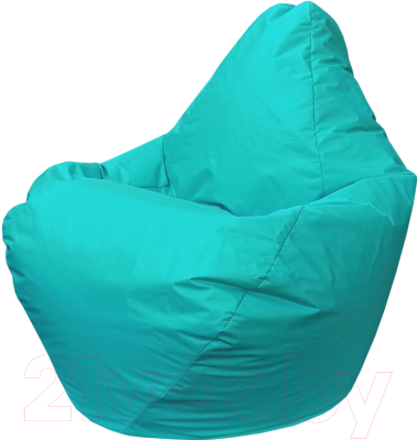 Бескаркасное кресло Flagman Груша Мини Г0.2-13 (морская волна) - фото