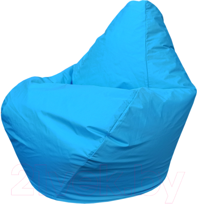 Бескаркасное кресло Flagman Груша Мини Г0.2-14 (голубой) - фото