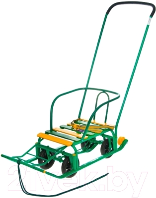 Санки детские Ника Тимка 5 Универсал / Т5У (зеленый) - фото