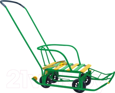 Санки детские Ника Тимка 5 Универсал / Т5У (зеленый)