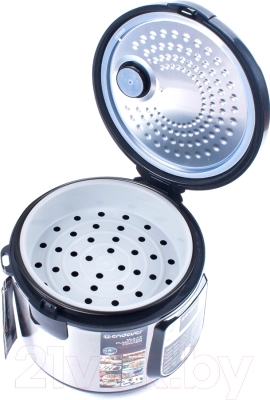 Мультиварка Endever Vita-95 (черный/сталь)