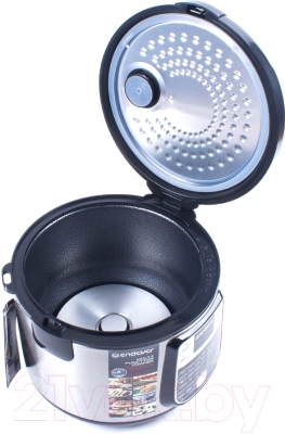 Мультиварка Endever Vita-95 (черный/сталь)