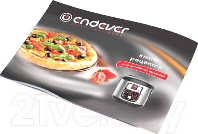 Мультиварка Endever Vita-95 (черный/сталь)