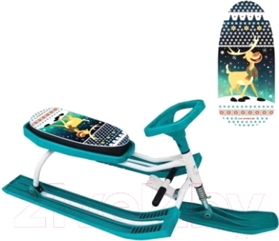 Снегокат детский ПТК Барс Шустрик Финн 108 - фото