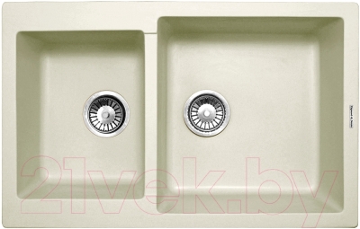 Мойка кухонная Zigmund & Shtain Rechteck 400.275 (каменная соль) - фото