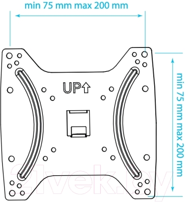 Кронштейн для телевизора Kromax Optima-200