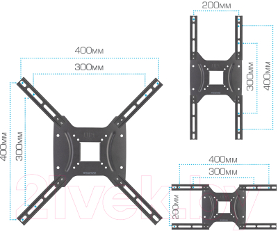 Кронштейн для телевизора Kromax Optima-404