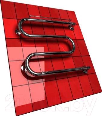 Полотенцесушитель водяной Двин M с полочкой 50x40 - фото