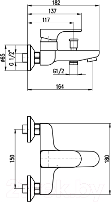 Смеситель Slezak RAV Yukon YU154.5