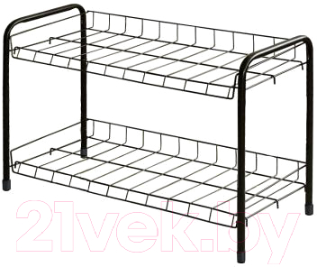 Полка для обуви Ника ЭТ3 (черный) - фото