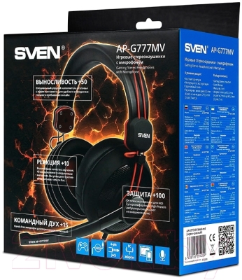 Наушники-гарнитура Sven AP-G777MV