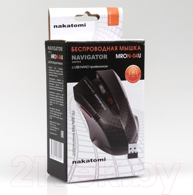 Мышь Nakatomi MRON-04U