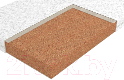 Матрас в кроватку EOS Юниор 60x120 (джерси)