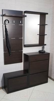Тумба в прихожую Элана 1.60 (венге магия)