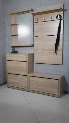 Тумба в прихожую Элана 1.80 (дуб сонома)