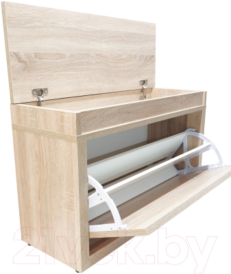 Тумба для обуви Элана 1к.80 (дуб сонома)