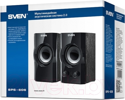 Мультимедиа акустика Sven SPS-606