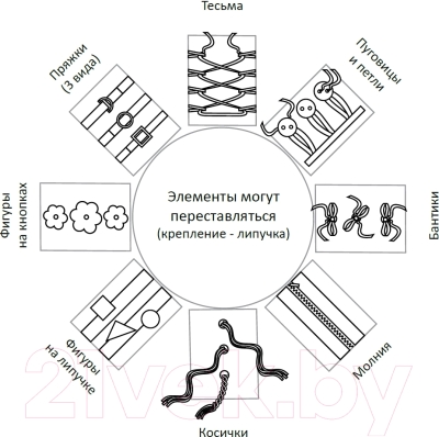 Мягкий комплекс Romana Солнышко ДМФ-МК-01.95.05