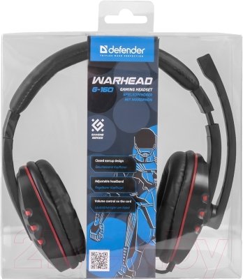 Наушники-гарнитура Defender Warhead G-160 / 64113