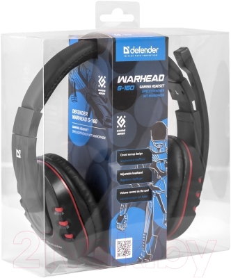 Наушники-гарнитура Defender Warhead G-160 / 64113