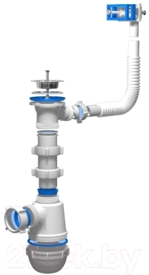 Сифон Ани Пласт Ани Грот A0140S - фото