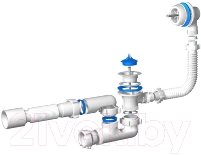 Сифон Ани Пласт Варяг C6255 - фото