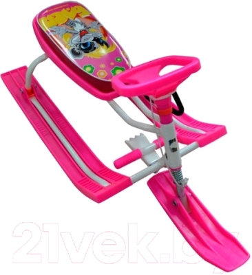 Снегокат детский ПТК Барс Шустрик Бася 108 - фото