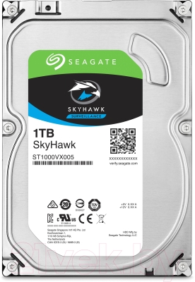 Жесткий диск Seagate Skyhawk 1TB (ST1000VX005) - фото