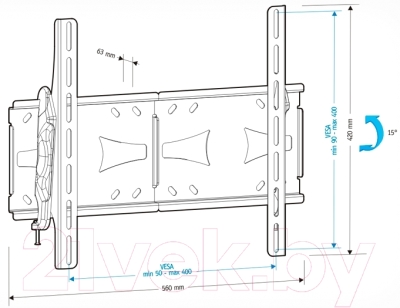 Кронштейн для телевизора Holder LCDS-5071